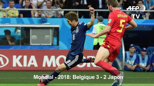 Les Diables belges reviennent de l'enfer et vont en quart