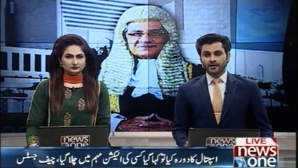 Visited the hospital went into an election campaign, said the Chief Justice