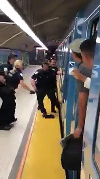 Canada : Une arrestation d'un suspect qui ne se laisse pas faire facilement !