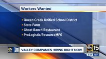 Several Valley companies now hiring