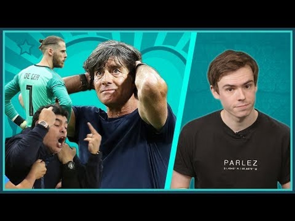 Top 10 World Cup Group Stage F*ck Ups | Feat. Germany Out! Maradona Off His T*ts! | De Gea Sh*t!