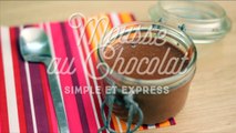 Ça ne serait pas l'heure d'une petite mousse au chocolat express ?La délicieuse recette ici :