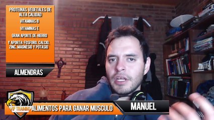 10 alimentos para ganar MASA MUSCULAR - EMPEZA YA!!! | Video | Vip Training con Manuel Sala