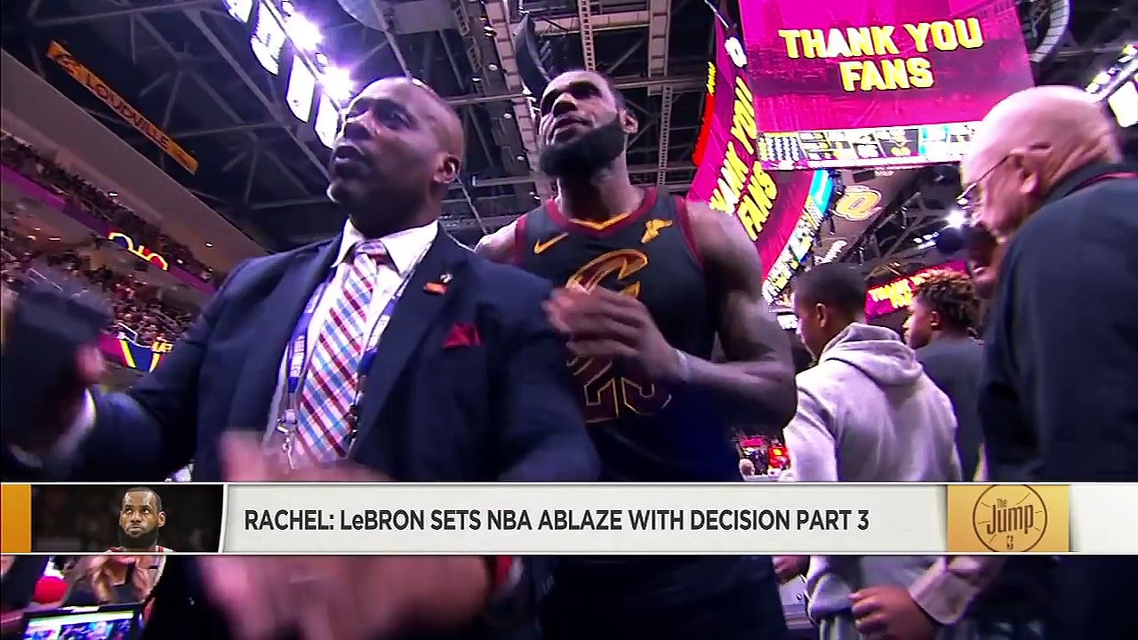 Rachel Nichols- LeBron James' move to Lakers is all about potential - The Jump - ESPN - YouTube