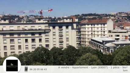 A vendre - Appartement - Lyon (69007) - 1 pièce - 9m²
