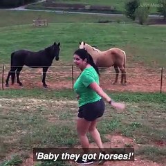 When you decide not to tell your girlfriend the fence is electric 