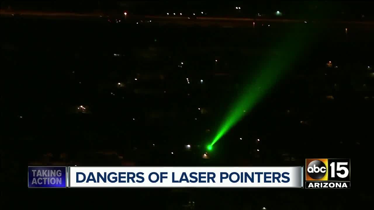 How laser pointers can impact your health and safety