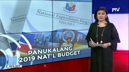 Panukalang 2019 national budget, nasa P3.757-T