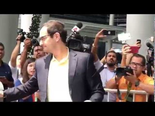 Riza Aziz arrives for MACC questioning on 1MDB