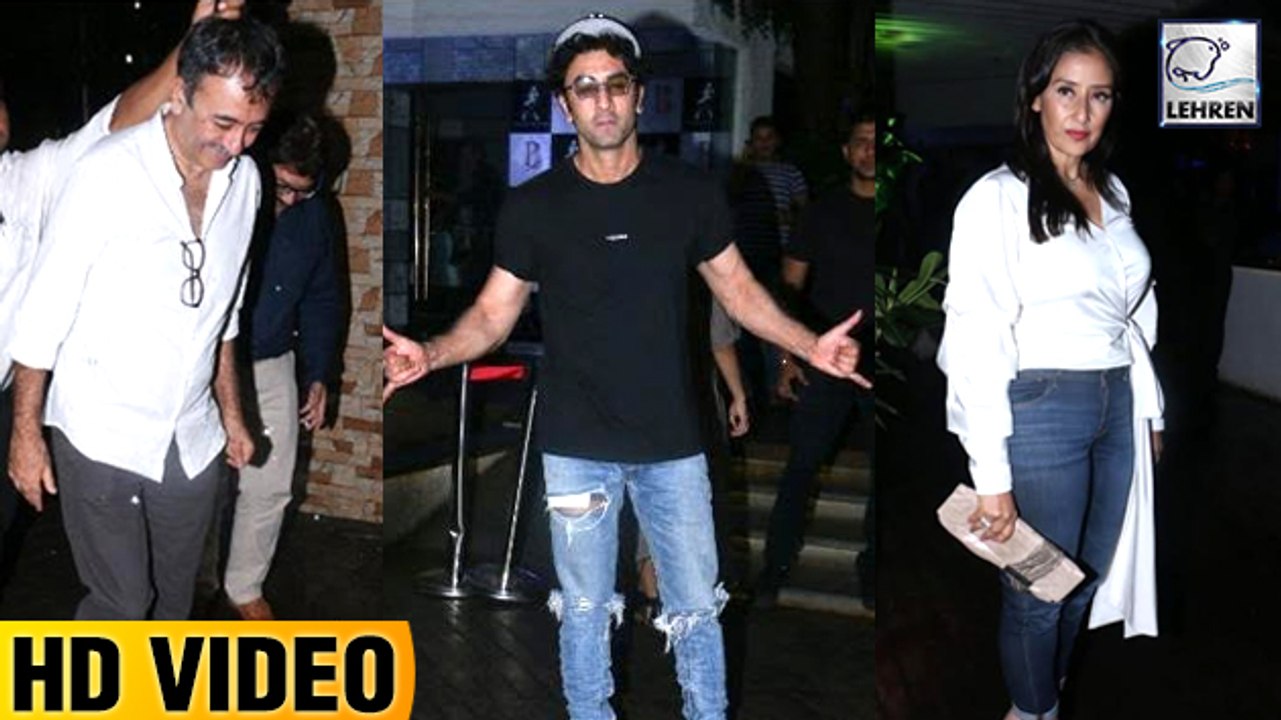 Ranbir Kapoor, Rajkumar Hirani, Manisha Koirala Attend Sanju Success Party