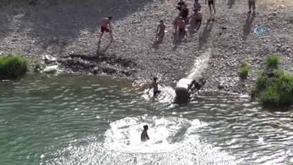 Kato Dağı Eteklerinde Sahilleri Aratmayan Görüntüler