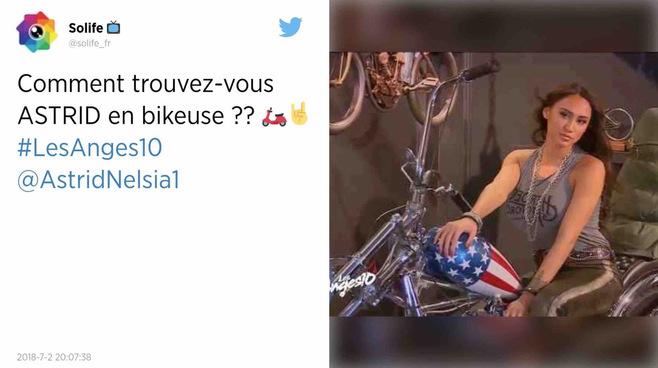 Les Anges 10 : les photos publicitaires d'Astrid Nelsia !