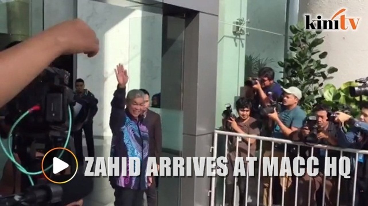 Zahid returns to MACC for questioning