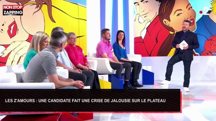 Les Z'amours : Une candidate fait une crise de jalousie sur le plateau (Vidéo)