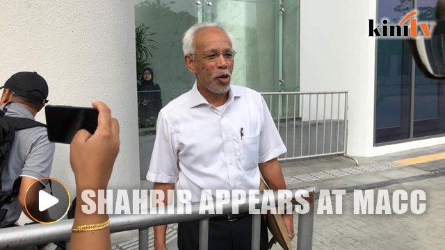 Why is Shahrir Samad at MACC?