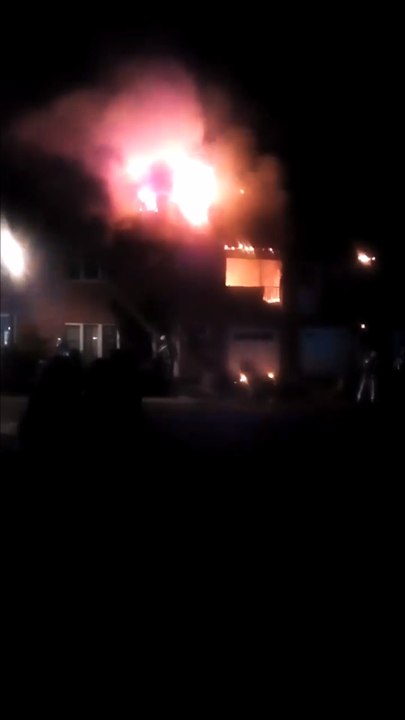 Violent incendie à Gozée