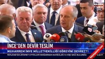 Muharrem İnce: Kılıçdaroğlu'na kurultaya gitmesini teklif ettim