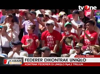 Federer Dikontrak Uniqlo