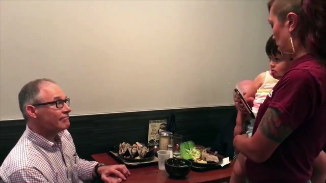 Pruitt Interrupted During Meal And Asked To Resign