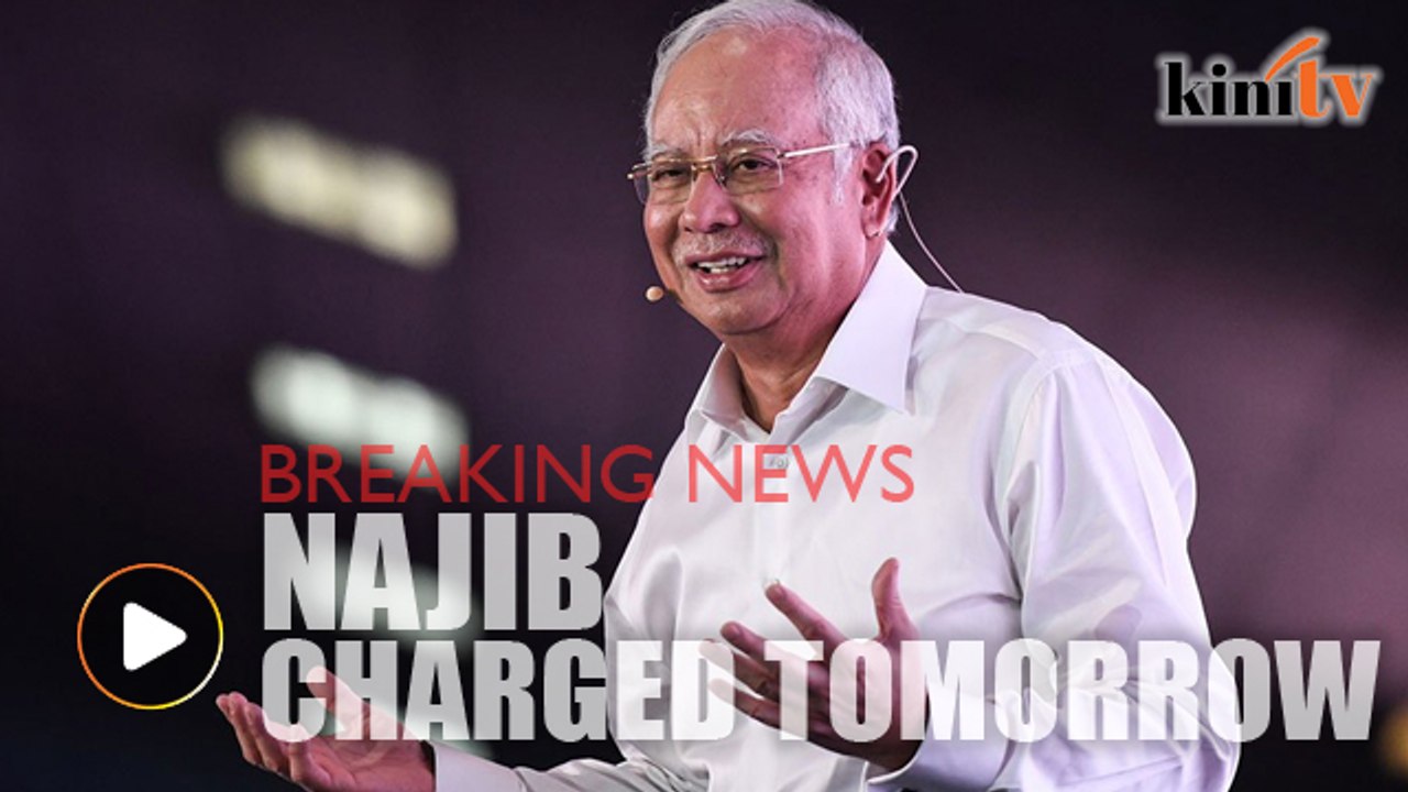 BREAKING NEWS: Najib to be charged tomorrow