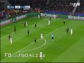 ملخص كامل للمسات محمد صلاح في دوري ابطال اوروبا امام بايرن ليفركوزين 20102015