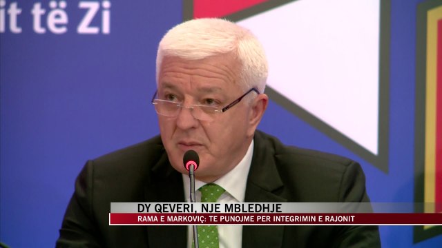 Dy qeveri, një mbledhje: Mali i Zi-Shqipëri bashkë për integrimin - News, Lajme - Vizion Plus