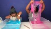MAKING GIANT SLIME BUBBLES - WHICH GLUE MAKES THE BEST SLIME BUBBLES