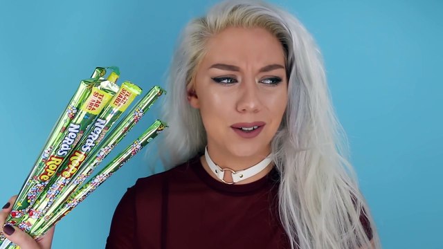 EXPERIMENT CAN YOU CURL YOUR HAIR WITH NERDS ROPE No Heat Curls CHALLENGE!
