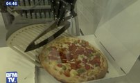 Le premier robot qui fabrique des pizzas ! - ZAPPING CUISINE DU 03/07/2018