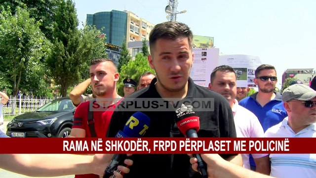 RAMA NË SHKODËR, FRPD PËRPLASET ME POLICINË