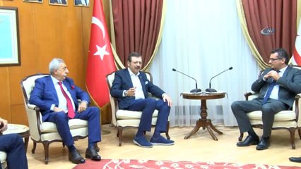 Hisarcıklıoğlu: "Kıbrıs Ne Kadar Güçlüyse Biz de O Kadar Güçlüyüz"- KKTC Başbakanı Erhürman, TOBB...