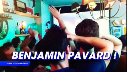 LA CHANSON DE BENJAMIN PAVARD PAR LES SUPPORTERS FRANÇAIS