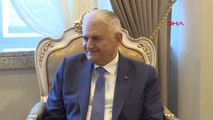 Başbakan Yıldırım, Danıştay Başkanı Zerrin Güngör'ü Ziyaret Etti