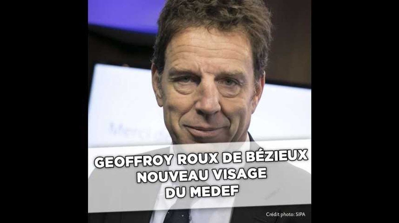 Medef: Geoffroy Roux de Bézieux élu président