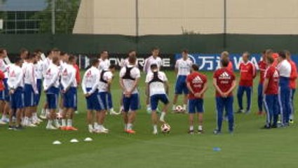 Russia prepare for Croatia quarter-final