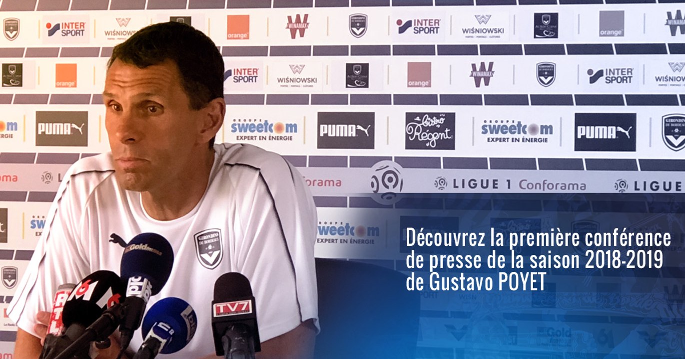Les mots de Gustavo Poyet en cette période de préparation