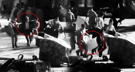 Yakalanan PKK'lı Teröristlerin Helikopterden İndirilme Görüntüleri Çıktı