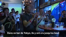 Mondial-2018: à Tokyo, les supporters japonais déçus mais fiers