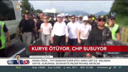Kurye ötüyor, CHP susuyor