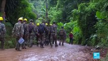 Rain threatens rescue of Thai boys found alive after 10 days in cave