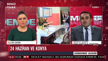 MHP KONYA İL BAŞKANI MURAT ÇİÇEK 3 TEMMUZ 2018