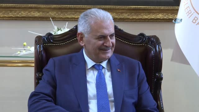 Başbakan Yıldırım'dan Diyanet İşleri Başkanlığına Veda Ziyareti
