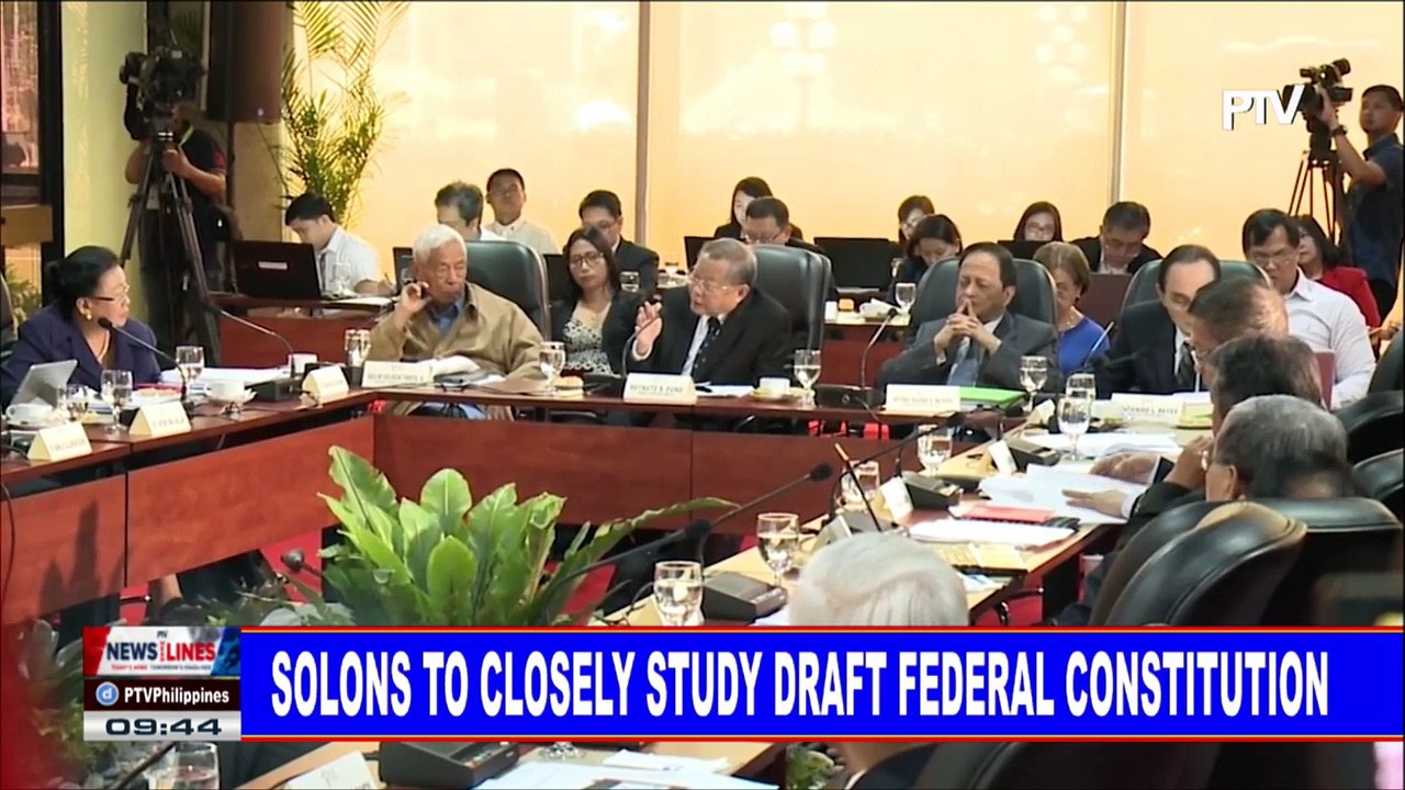 4NEWS: Solons to closely study draft federal co...