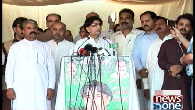 Ch Nisar Addressing to jalsa in Rawalpindi
