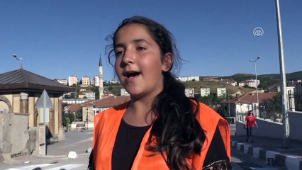 Öğrencilerden okul önüne '3 boyutlu' yaya geçidi - YOZGAT