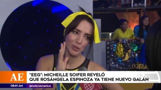 Rosángela Espinoza habló sobre su nuevo galán.