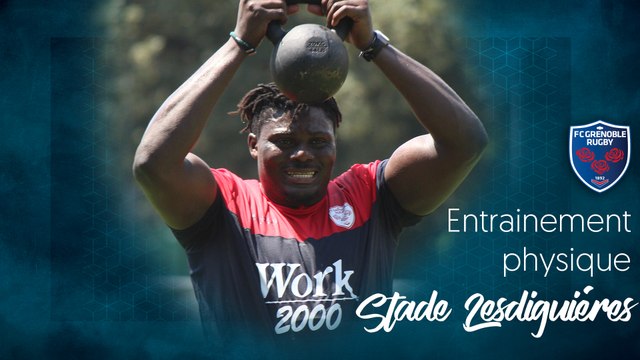Entrainement physique au Stade Lesdiguières