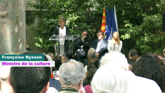 Françoise Nyssen lance la 49ème édition des Rencontres d'Arles