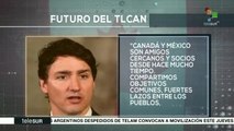 Trudeau dispuesto a discutir futuro del TLCAN con López Obrador