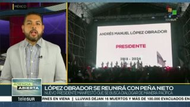 México: AMLO se reunirá con Peña para ultimar detalles de transición